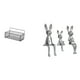 thumbnail image 1 of Cesta de almacenamiento,Cesta organizadora de almacenamiento de cocina colgante de alambre,Organizador de pared para baño con cesta de almacenamiento de alambre,Escultura de figura,Estatua, 1 of 8