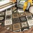 thumbnail image 4 of Safavieh Vintage 5'1" X 7'7" Power Loomed Rug in Black and Ivory, 4 of 4
