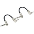 thumbnail image 1 of COMPUKAS 2pcs Shielded Guitar Cable Guitar Effect Cables Flat Head PVC for Outdoor Use, 1 of 8