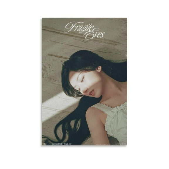 ARTMS Haseul Fragile Eyes ALBUM COVER Modern Poster Art Paintings on Canvas for Home Room Office Wall Decoration
