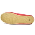 thumbnail image 4 of Dream Pairs Women's Fashion Comfort Moccasin Faux Fur Suede Slippers Slip On Comfort Slippers Shoes Shozie-01 Red Size 11, 4 of 6