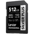 thumbnail image 3 of SD Card Lexar Professional Silver Plus 512GB UHS-I V30, 3 of 9