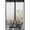 Black, variant on YEAHOME Magnetic Screen Door Mesh Keeps Bugs Out, Auto Sealing Door Screen with Magnetic Closure for Sliding & Patio Doors, Hands Free Entry for Kids & Pets (38" x 83", Fits Door Size 36" x 82")