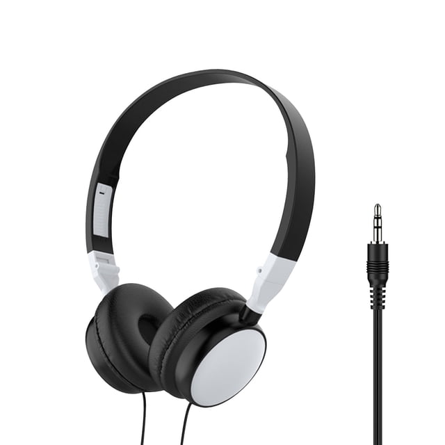 Wired Gaming Headset, 3.5mm Plug, Head-Mounted, Rotatable Foldable, Comfortable Earplugs, for Mobile Phone MP3, Vocal Music