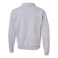thumbnail image 2 of Super Sweats NuBlend® Quarter-Zip Cadet Collar Sweatshirt, 2 of 4