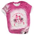 thumbnail image 1 of Blusa de Manga Corta Con Estampado de Letras Para El Día de La Cinta Para Mujer Odeerbi ODB184045, 1 of 9