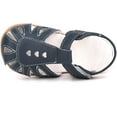 thumbnail image 2 of Girl's Genuine Leather Sandals Closed-toe Princess Dress Sandal Shoes, 2 of 4