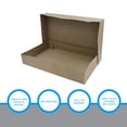 thumbnail image 4 of SSWBasics 19 x 2 x 3 inch Kraft Apparel Boxes - Case of 50, 4 of 6