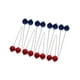 thumbnail image 2 of 8 piezas Ladders Golf Balls Reemplazo de Dia 165 In, actividades de juego de golf en interiores o al aire libre, pelotas de juego de lanzamiento de Rojo y azul, 2 of 8
