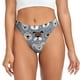 thumbnail image 1 of Fotbe Cute Dog Faces Tanga Sin Costuras para Mujer con Estampado – Panties Invisibles, Transpirables y Cómodos para Uso Diario-3X-Large, 1 of 5