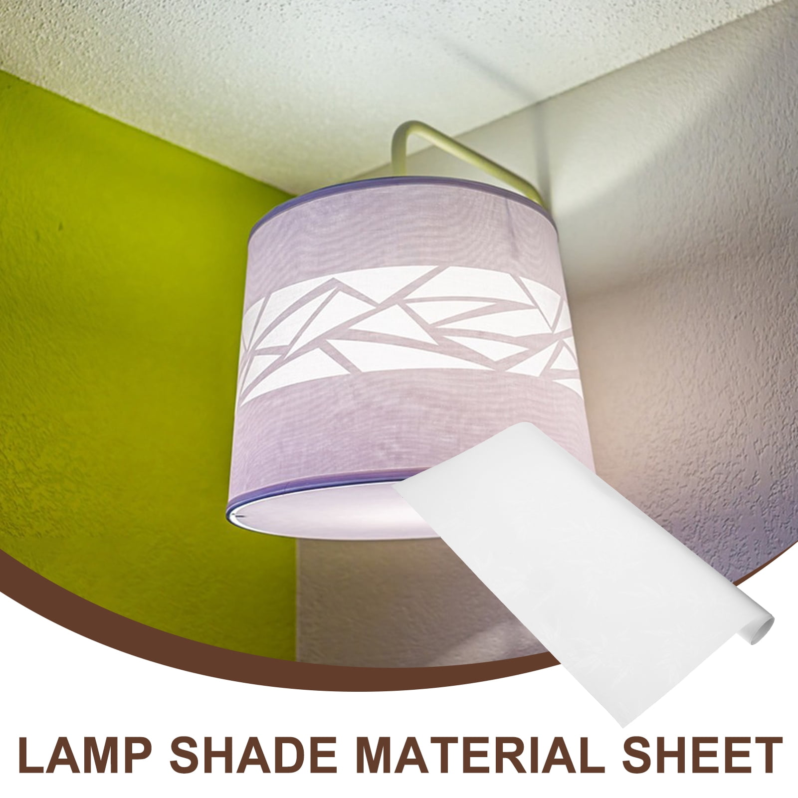 1 Roll Lamp Shade Material DIY Lampshade Kit Light Cover Sheet Lamp Shade Sheet
