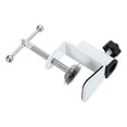 thumbnail image 3 of Uxcell 0.47" Hole Dia. Universal C Clamp Table Lamp Mic Arm Mount Holder Desk Clamp, White, 3 of 6