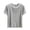 Gray, variant on Annhoo Pajama Tops for Women Spring Summer Block Color Crewneck Loose Short Sleeve Shirts Soft Comfy Clothes