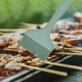 thumbnail image 4 of Reheyre Heat-Resistant Barbecue Oil Brush - Solid Color, Food Grade, Smooth Surface, Long Handle Brush, Oil Reusable, Hanging Hole, BBQ Sauce Brush, Kitchen Supplies, 4 of 8