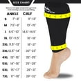 thumbnail image 7 of Extra Wide Unisex Compression Calf Sleeve 20-30mmHg for Edema - Grey, 4X-Large, 7 of 7