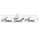 thumbnail image 5 of Adhesivo de pared de PVC negro Sweet Home, vinilo artístico para decoración de habitaciones (extraíble), 5 of 5