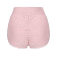 thumbnail image 2 of QLEICOM Womens Athletic Shorts, Plus Size Shorts, Basic Slip Bike Shorts Compression Workout Leggings Pants Yoga Shorts, Running Shorts, Comfy Beach Shorts, Cycling Shorts Pink M, 2 of 4