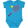 thumbnail image 3 of Inktastic Pink Tennis Racket and Ball Boys or Girls Baby Bodysuit, 3 of 5