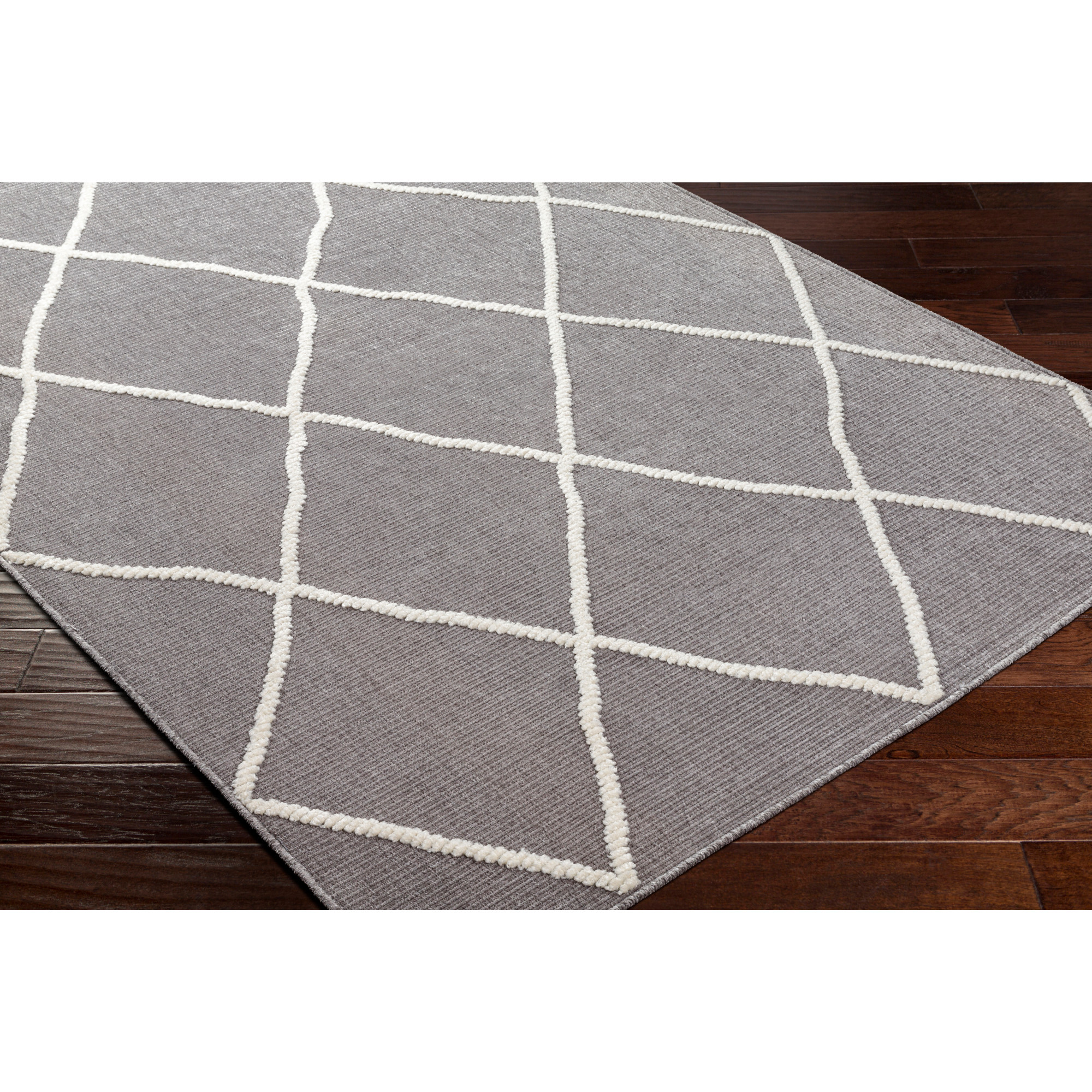 Artistic Weavers  Gray 5' x 8'  Machine Washable Rectangle Area Rug
