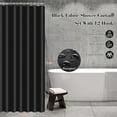 thumbnail image 4 of Black Bathroom Accessories Set, 10Pcs Bathroom Accessory Set with Trash Can, Soap Dispenser and Toothbrush Holder, Soap Dish, Cotton Ball & Qtip Holder, Toilet Brush Holder, Tissue Box Cover, 4 of 7
