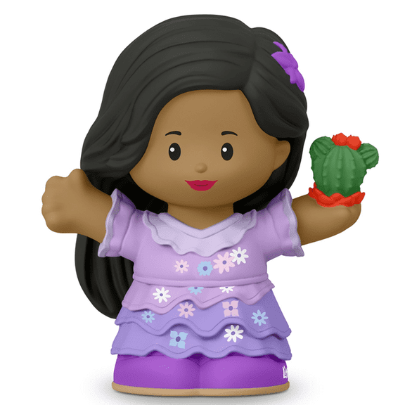 Replacement Part for Little People Encanto Playset - HMX75 ~ Mirabel's Sister Isabela Figure ~ Holding Succulent Plant