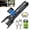 1pc Zoom Flashlight, variant on 1000-lumen rechargeable tactical flashlight. Powered by 18650 battery, portable for camping, hiking and emergencies, a great gift.