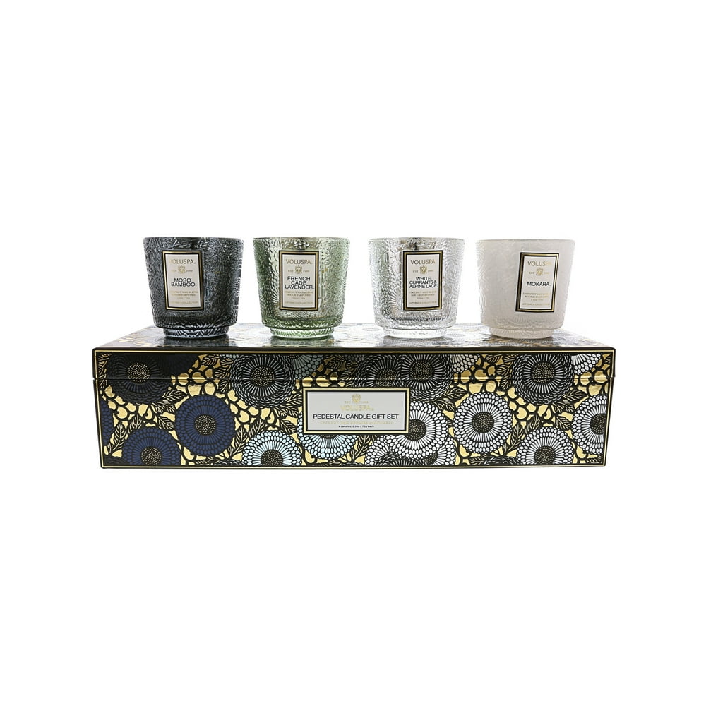 Voluspa Pedestal Candle Gift Set VOL7295