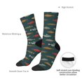 thumbnail image 4 of Logiee River Freshwater Fish Print Adult Socks for Men & Women,Calf Socks, Ankle Socks,Boots Socks,Breathable Casual Sock,Unisex Crew Socks, 4 of 6