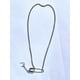 thumbnail image 5 of (Bulletproof Youth League JIMIN) Safety Pin Necklace, Silver Chain Necklace For Women Men, Choker Necklace, 5 of 5
