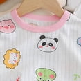 thumbnail image 4 of WUANDIXFA Baby Pajamas 12 18 24 Months 3T 4T 5T 6T Dinosaur Fall Soft Cotton Long Sleeve Shirts Pant Newborn Boys Outfit,Dark Blue,12-18 Months, 4 of 4