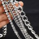 thumbnail image 4 of Cinturón de cadena multicapa Cinturones de cadena de metal con diamantes de imitación para mujer Cadena de cintura dorada punk para ti y tus amigas, 4 of 4