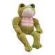 thumbnail image 2 of Figura de peluche de rana musculosa, almohada de rana hecha a mano, realista para niños, juguete coleccionable, amigo para dormir, Acción de Gracias , 35cm, 2 of 7