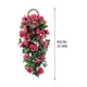 thumbnail image 3 of Simulated Rose Bouquets Simulated Flower Wall Hanging Baskets Decorative Landscaping Artificial Flowers Rattan Home Decor Flowers, 3 of 5