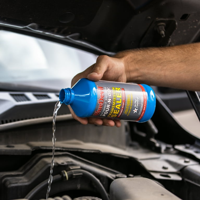 BlueDevil 16 oz Bottle Transmission Sealer, Leak Stop Fluid