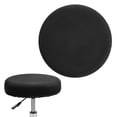 thumbnail image 1 of Uxcell 1-Pack Fundas Redondas para Taburetes de Bar, para Cojín de Taburete Lavable de 12-14 Pulgadas con Bandas Elásticas [Negro], 1 of 7