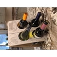 thumbnail image 1 of VINOTECA Countertop Wine Rack - Light Grey, Small, 4 Bottle Wine Holder for Wine Storage - Oenophilia Foldable Wine Tabletop - Best Wine Gift Idea For Men Women, Souvenir, Present, 1 of 9