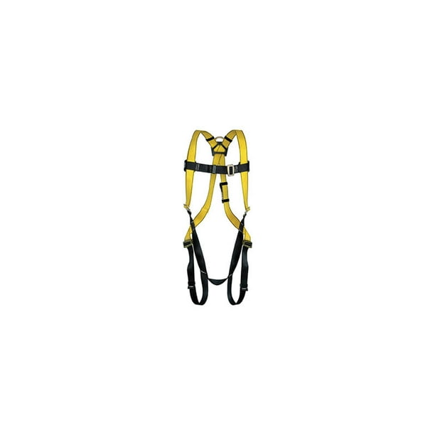 Arnés de seguridad Safety Works Workman Qwik-Fit de poliéster amarillo