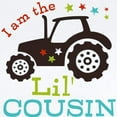 thumbnail image 2 of CafePress - Little Cousin Tractor Infant Bodysuit - Baby Light Bodysuit, Size Newborn - 24 Months, 2 of 4