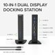 thumbnail image 2 of Estación de acoplamiento USB 3.0/USB-C con doble pantalla 4K para Win/Mac, 2 of 7
