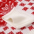 thumbnail image 4 of Chandails en Tricot pour Femmes Flocon de Neige à Manches Longues Noël, 4 of 6