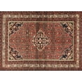 thumbnail image 1 of Ahgly Company Machine Washable Indoor Rectangle Traditional Saffron Red Area Rugs, 2' x 4', 1 of 7