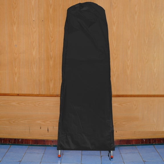 Raindrops Folding Ladder Cover for Car Use Made from Oxford Cloth Black Waterproof Protects from Sun and Rain