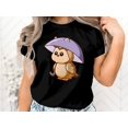 thumbnail image 2 of Owl Tshirt, Owl Birds T-Shirt, Nature Lover Shirt, Camping Shirt, Adventure Shirt Gift for Her, Gift for Him, Bird Owl Lover Gift Tshirt, 2 of 10