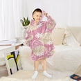 thumbnail image 6 of BZSMCE Wearable Blanket Hoodie Fashion Starry Constellation Dance Home Wear, 6 of 7