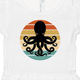 thumbnail image 4 of Inktastic Octopus Retro Vintage Sunset Girls Baby Dress, 4 of 5