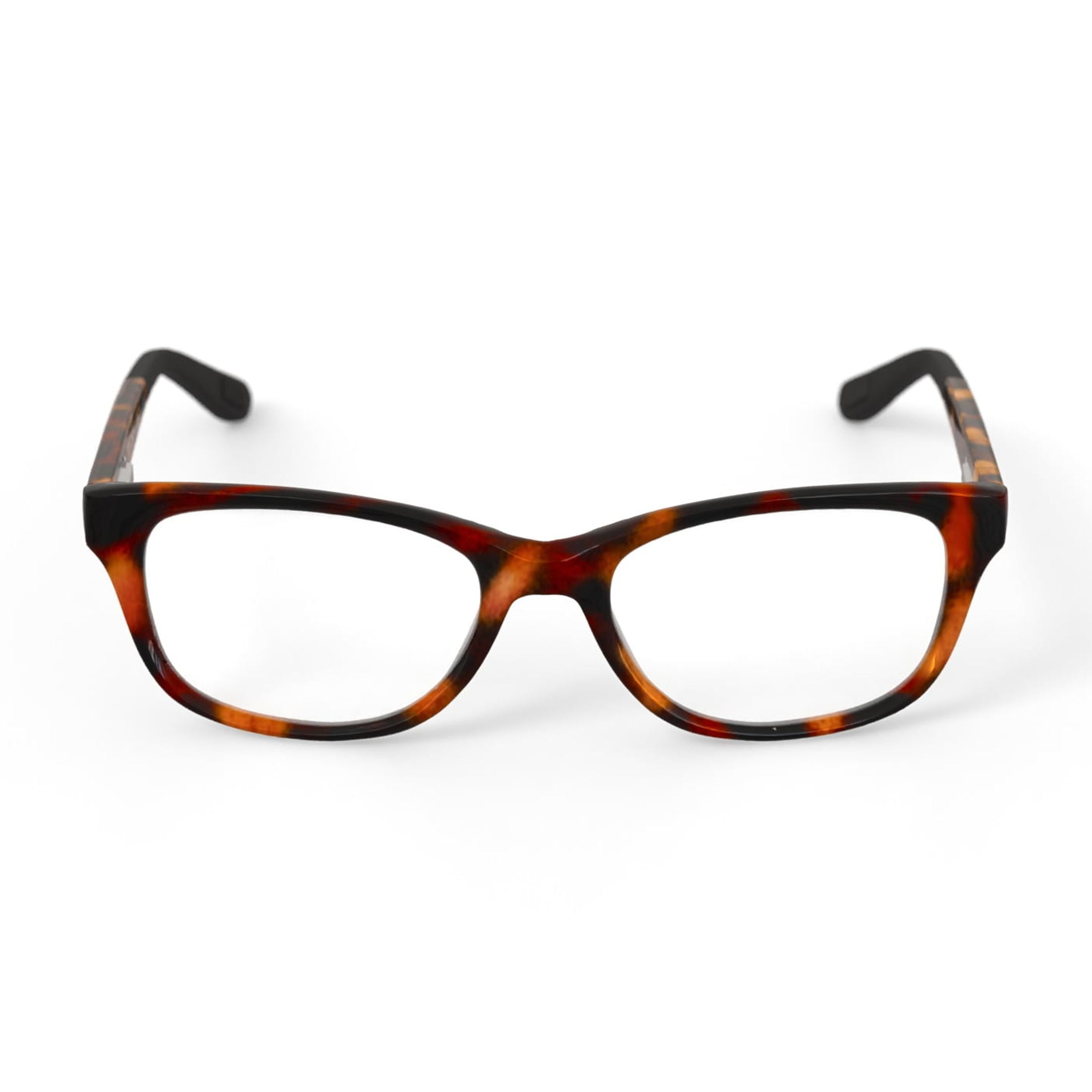 Jonas Paul Youth Miles/Maddie Square Prescription Eyeglasses with Case, Brown Tortoise