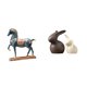 thumbnail image 1 of Elegante Conjunto De Esculturas De Porcelana De Equino Y Conejo, Elegante Colección De Caballos Y Figuras Para La Sala De Estar, El Escritorio Y La Decoración Del Jardín., 1 of 8