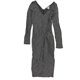 thumbnail image 1 of bar III Vestido ajustado acanalado para mujer, Metálico, Mediano, 1 of 2