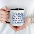 thumbnail image 3 of CafePress - YOUR TEACHER CAN OPEN THE DOOR Mug - 11 oz Ceramic Mug - Novelty Coffee Tea Cup, 3 of 3