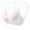 #0144-Pink, variant on Ailaofu Womens Seamless Wirefree Bras Comfortable Wireless Bras No Underwire Push Up Soft Back Smoothing Supported Bra